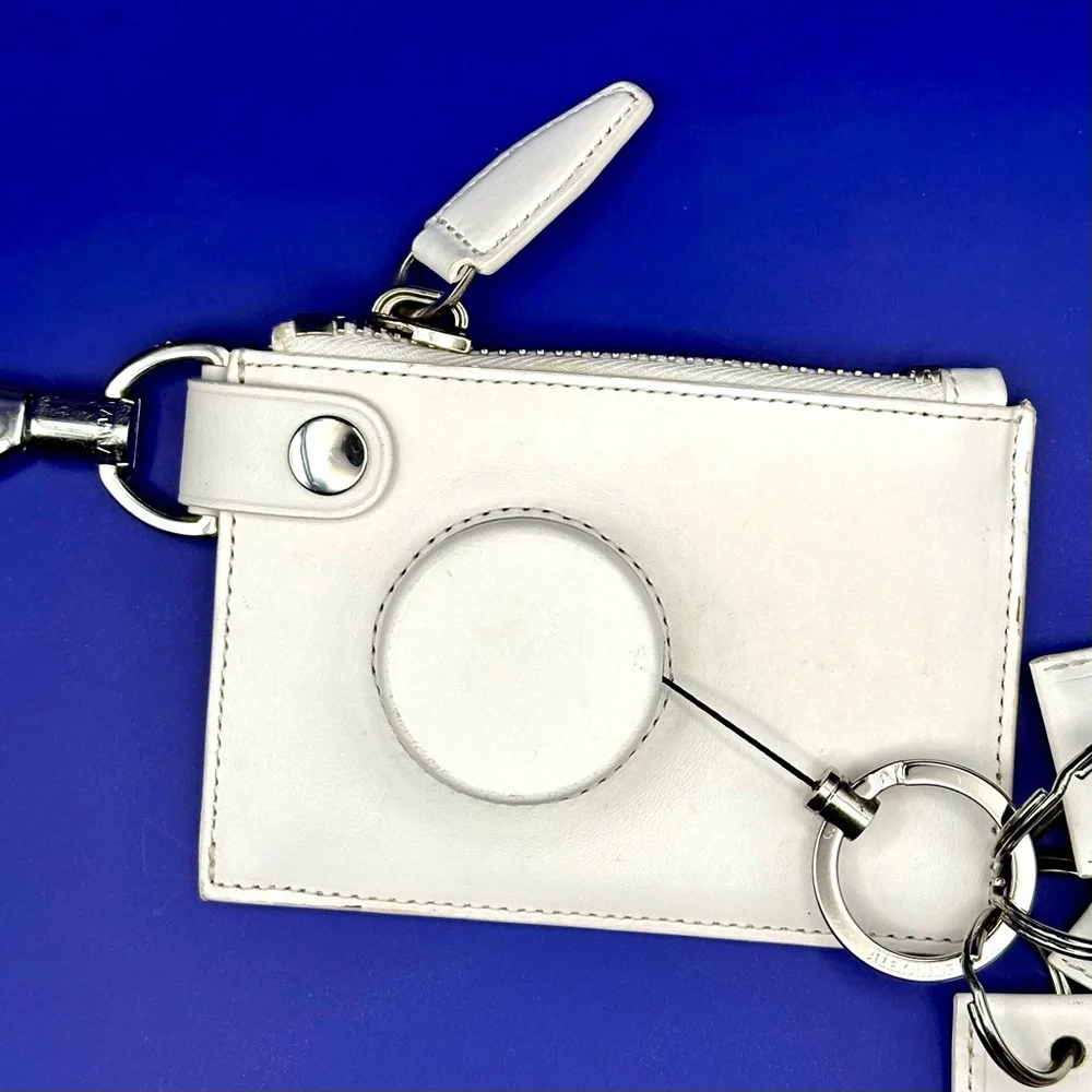 Alexander Wang Clip On Retractable Key Ring / Wallet